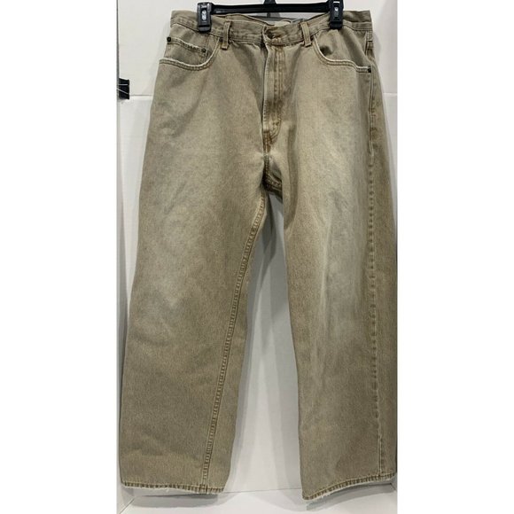 Levi's 569 Men's Jean's 36x32 Tan Loose Fit #34 - Picture 1 of 6